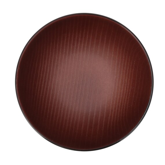 総木目汁椀 L(ブラウン) 4枚目画像