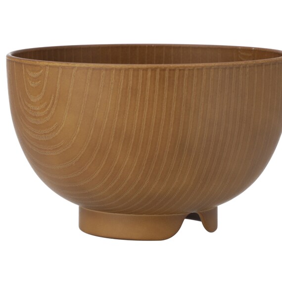 総木目汁椀 L(ナチュラル) 5枚目画像