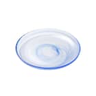 ガラスラウンドプレート(18cm WS26 ブルー) 1枚目画像