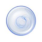 ガラスラウンドプレート(18cm WS26 ブルー) 2枚目画像