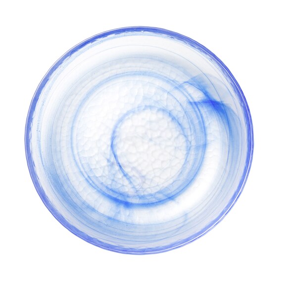 ガラスディーププレート(15cm WS26 ブルー) 3枚目画像