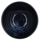 納豆も卵も混ぜやすい 超軽量どんぶり飯碗 カル：エクレ(窯変紺) 4枚目画像