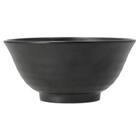 納豆も卵も混ぜやすい 超軽量どんぶり飯碗 カル：エクレ(いぶし天目) 2枚目画像