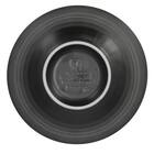 納豆も卵も混ぜやすい 超軽量どんぶり飯碗 カル：エクレ(いぶし天目) 4枚目画像