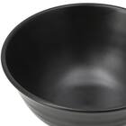 納豆も卵も混ぜやすい 超軽量どんぶり飯碗 カル：エクレ(いぶし天目) 5枚目画像