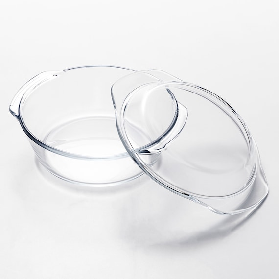 蓋付きガラスオーブン皿(700ml PP25) 1枚目画像