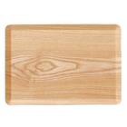 食洗機対応 すべりにくい木製トレー S (ライトブラウン OB06) 5枚目画像