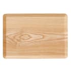 食洗機対応 すべりにくい木製トレー S (ライトブラウン OB06) 5枚目画像