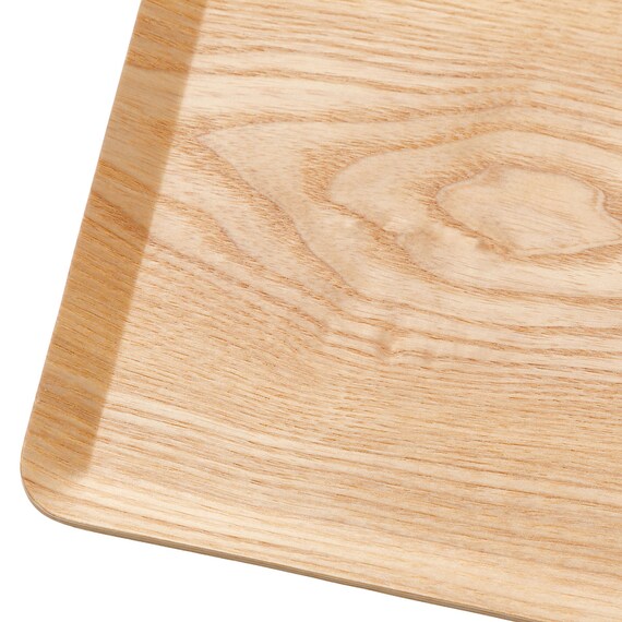 食洗機対応 すべりにくい木製トレー S (ライトブラウン OB06) 8枚目画像