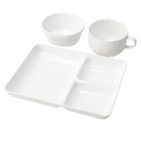 かるくてわれにくい 洋風食器3点セット