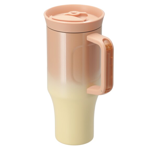 大容量ストロー付きマグ(946mL オレンジ GM022) 1枚目画像