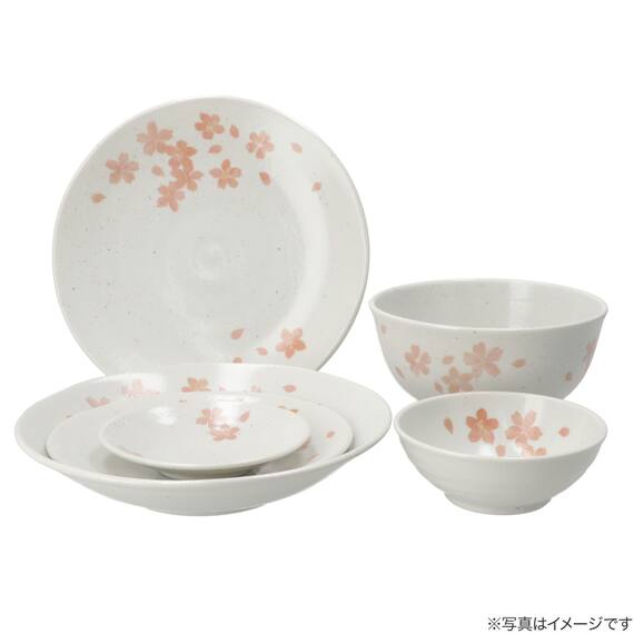 【カル：エクレ】超軽量大皿(桜) 5枚目画像