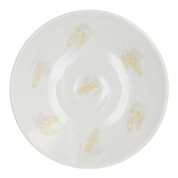 超軽量 丸皿 カル:エクレ(ミモザ 12cm) 3枚目画像