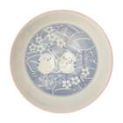 飯椀(シマエナガ 中 ローズ DI602) 4枚目画像