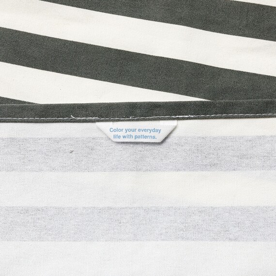 しまがら ループ付き ランチョンマット(グレー TY) 5枚目画像