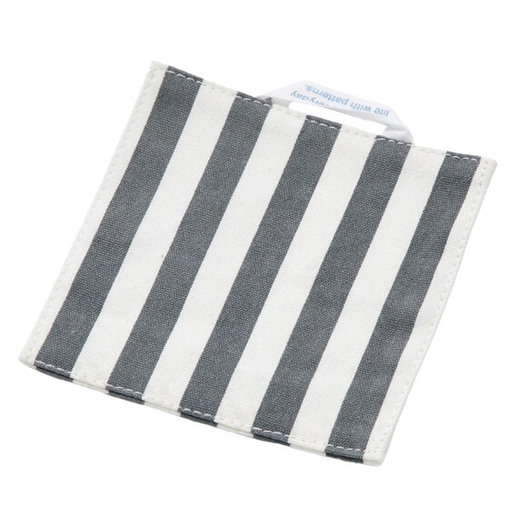 しまがら ループ付きコースター(グレー) 1枚目画像