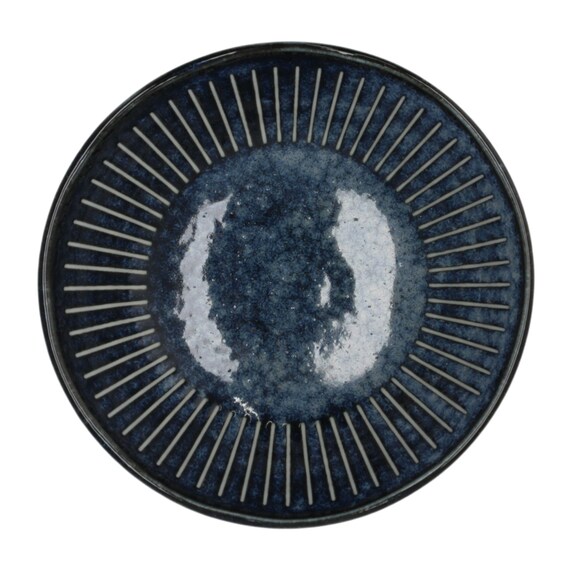 11cm小鉢 ネイビー(撥水十草) 3枚目画像