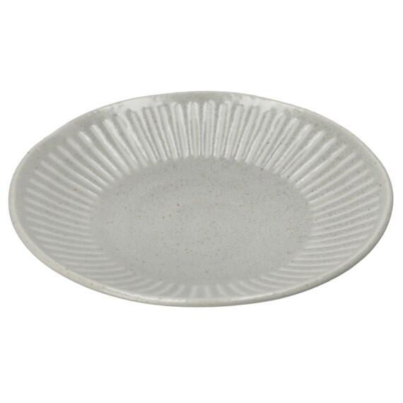 小皿 グレー(撥水十草) 1枚目画像