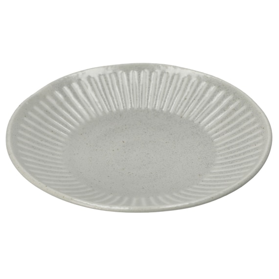 小皿 グレー(撥水十草) 1枚目画像