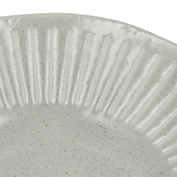 小皿 グレー(撥水十草) 6枚目画像