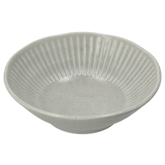 11cm小鉢 グレー(撥水十草) 1枚目画像