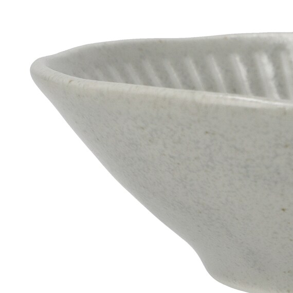 11cm小鉢 グレー(撥水十草) 7枚目画像