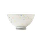 きらきら 飯碗(スター2 ホワイト) 2枚目画像