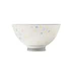 きらきら 飯碗(スター2 ホワイト) 2枚目画像