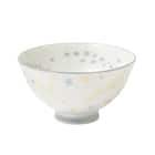 きらきら 飯碗(スター2 ホワイト) 3枚目画像