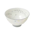 きらきら 飯碗(スター2 ホワイト) 4枚目画像