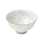 きらきら 飯碗(スター2 ホワイト) 4枚目画像