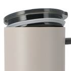 ジョッキにも使える蓋付きセラミックコートマグ580ml(モカ) 5枚目画像