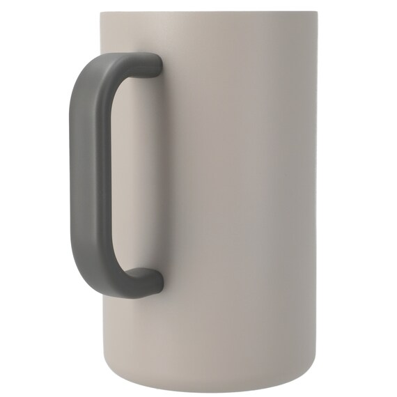 ジョッキにも使える蓋付きセラミックコートマグ580ml(モカ) 8枚目画像