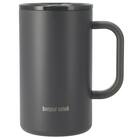 ジョッキにも使える蓋付きセラミックコートマグ580ml(ダークグレー) 2枚目画像