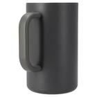 ジョッキにも使える蓋付きセラミックコートマグ580ml(ダークグレー) 8枚目画像