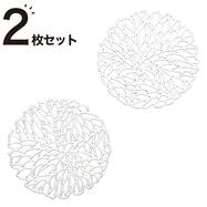 コースター  2枚セット(ﾌﾟﾗﾝ SI HT24)