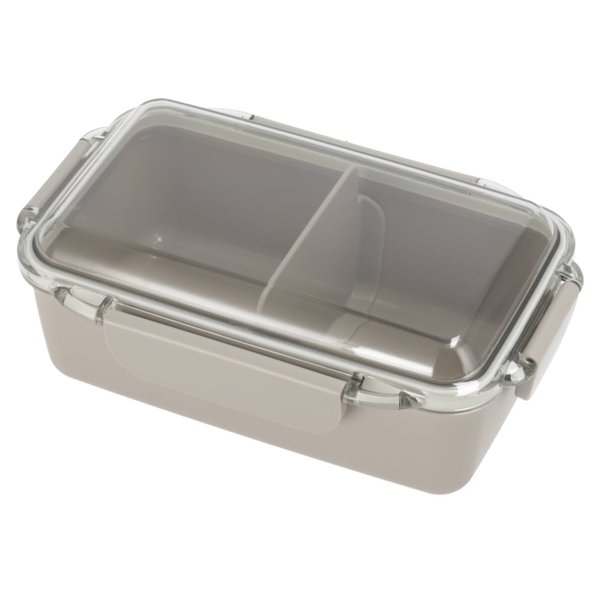 ランチボックス 650ml(PCD650 モカ)＋箸スプーン箱セット(CT27 モカ) 2
