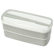 ランチボックス2段(640ml PW28 モカ)