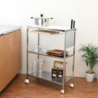 人工大理石天板キッチン作業台(幅68cm) 1枚目画像