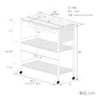 人工大理石天板キッチン作業台(幅68cm) 2枚目画像