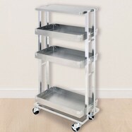 ステンレスコンパクトワゴン【期間限定価格:11/27~1/5まで】