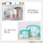 冷凍・湯煎・レンジで使える　立つシリコーンバッグ（300ml　CL） 4枚目画像