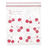 フリーザーバッグ ダブルジッパー Mサイズ 38枚入り チェリー(TWCH)【期間限定価格：2/19～4/7まで】