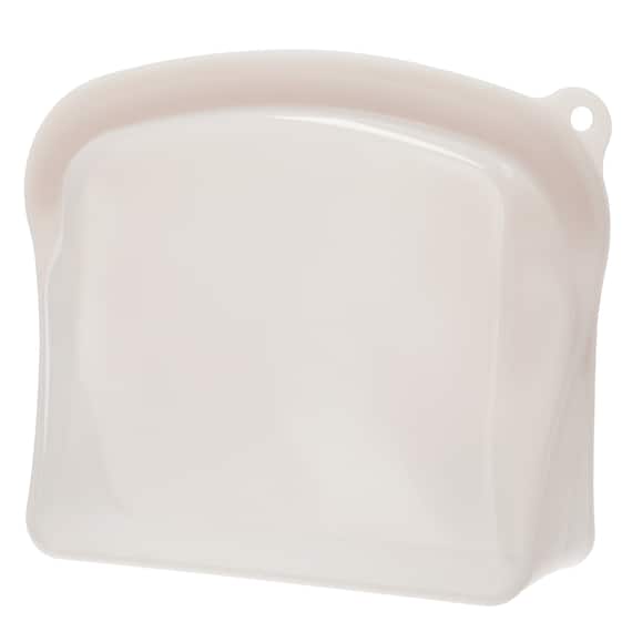 立てて使えるシリコーンバック 1200ml(Lローズ KY027) 2枚目画像