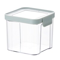 上から中身が見える保存容器 700ml グリーン