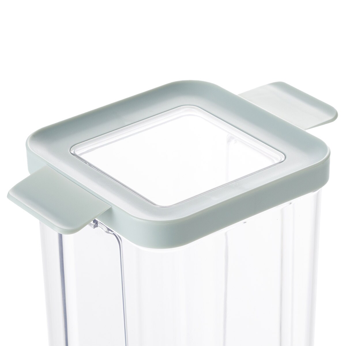 上から中身が見える保存容器 1800ml グリーン | ニトリネット【公式