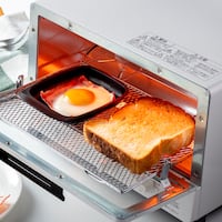 フッ素Wコートでこびりつきにくいオーブントースター角型プレート 3