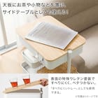 【デスク周り収納】スチールワゴントロリレギュラー 蓋トレー付き4点セットWH 5枚目画像