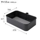 【ランドリー収納】回転バスケット付き トロリレギュラー3点セット ブラック 7枚目画像