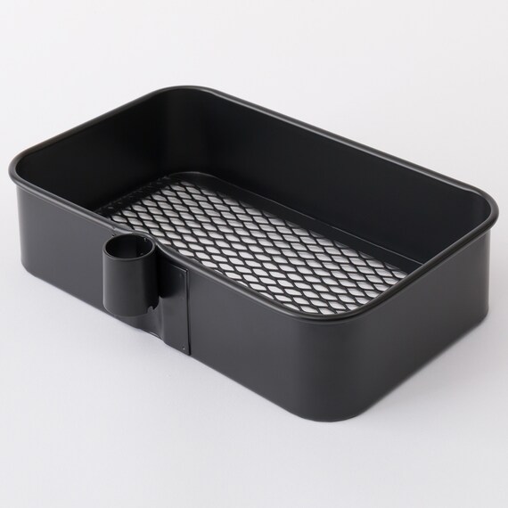 【ランドリー収納】回転バスケット付き トロリレギュラー3点セット ブラック 8枚目画像